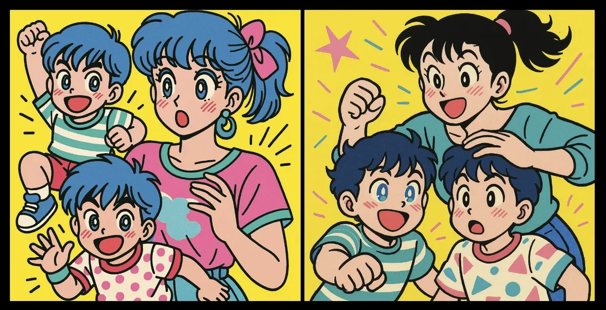 年代風の生成作例