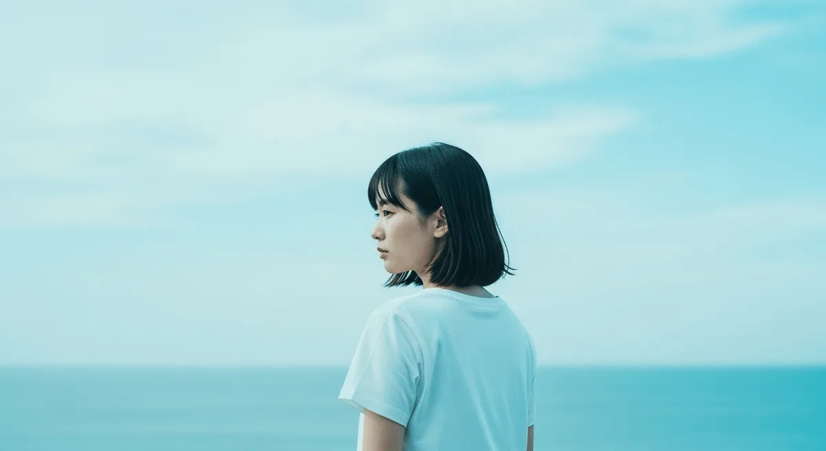 エモい写真（青み強め）の生成作例
