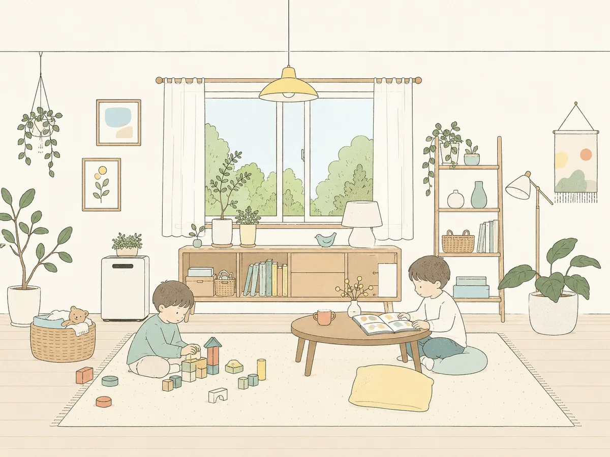 ライフスタイル｜うす塗りの生成作例