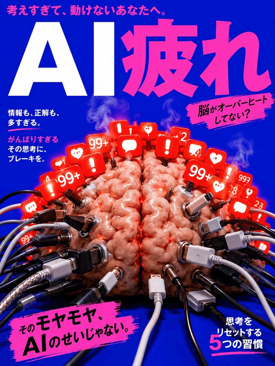 若者向けカルチャー誌風の生成作例