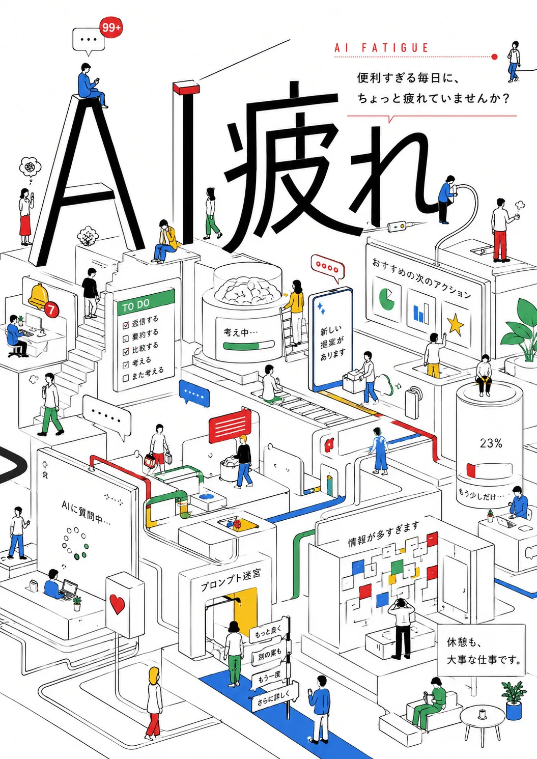 アイソメ表紙風の生成作例