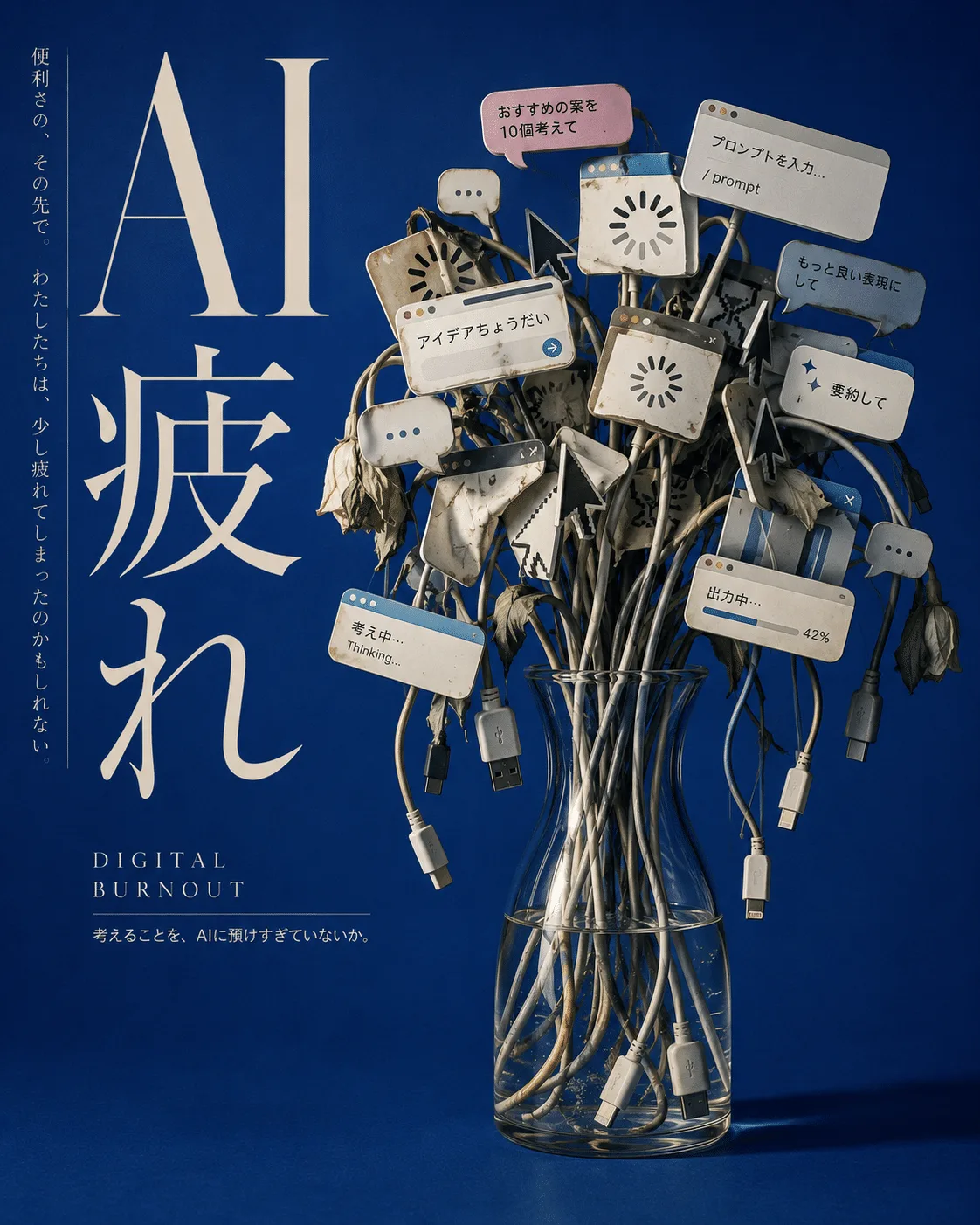 レトロで上品な雑誌風の生成作例